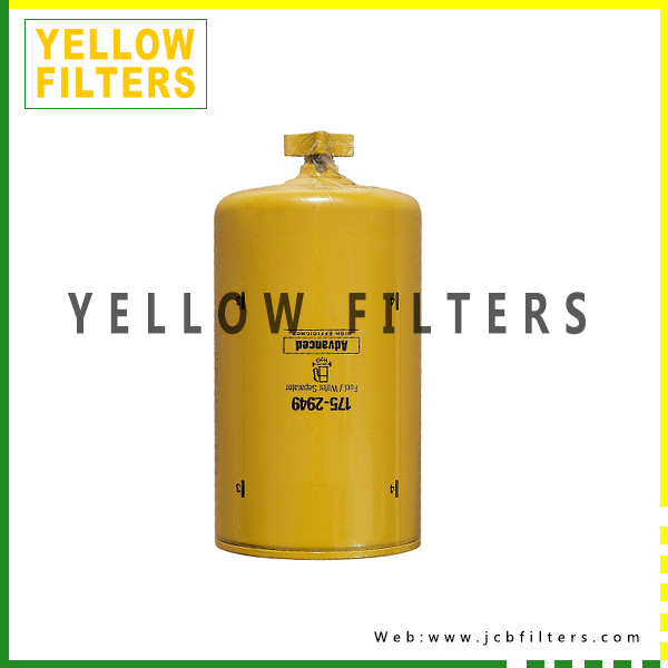 GETOPAUTO 175-2949 Fuel Water Separator Compatible With Caterpillar 1752949(Set Of 3